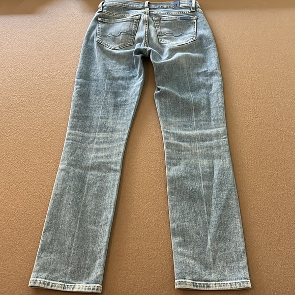 7 FOR ALL MANKIND NWOT Roxanne Ankle Jeans in Bailly - size 24 - Picture 13 of 16